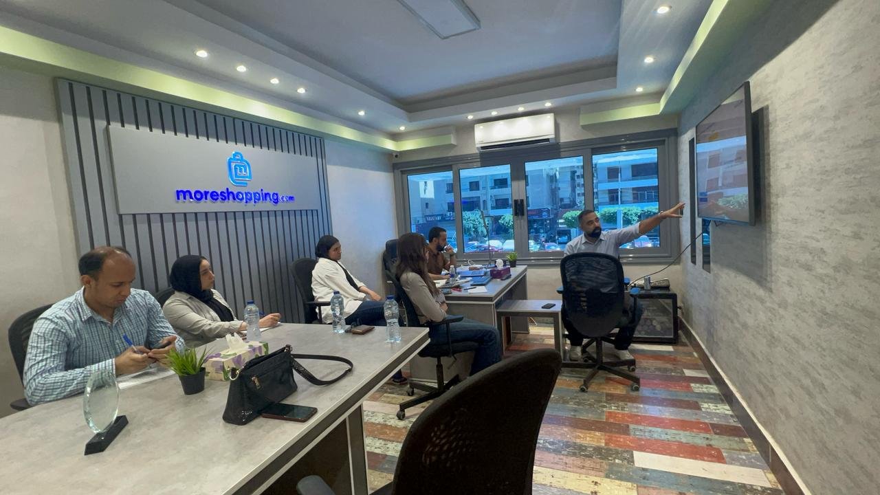 a group of people in a room at csgroupeg